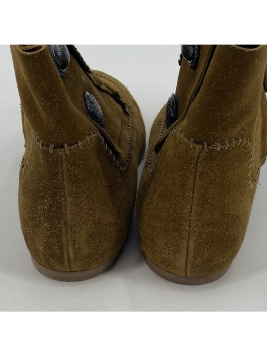 Giuseppe Zanotti Homme Men\'s US 13 IT 46 Tan Brown Suede Leather Moccasin Boots